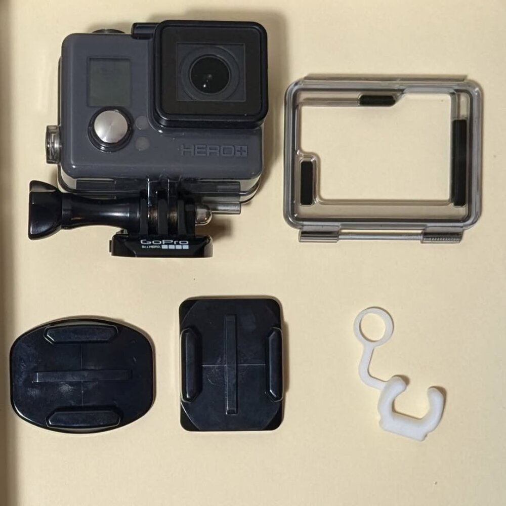 GoPro HERO + Action Cam 1080p 60fps Wi-Fi Waterproof Camera Bundle Original Box - Picture 8 of 9